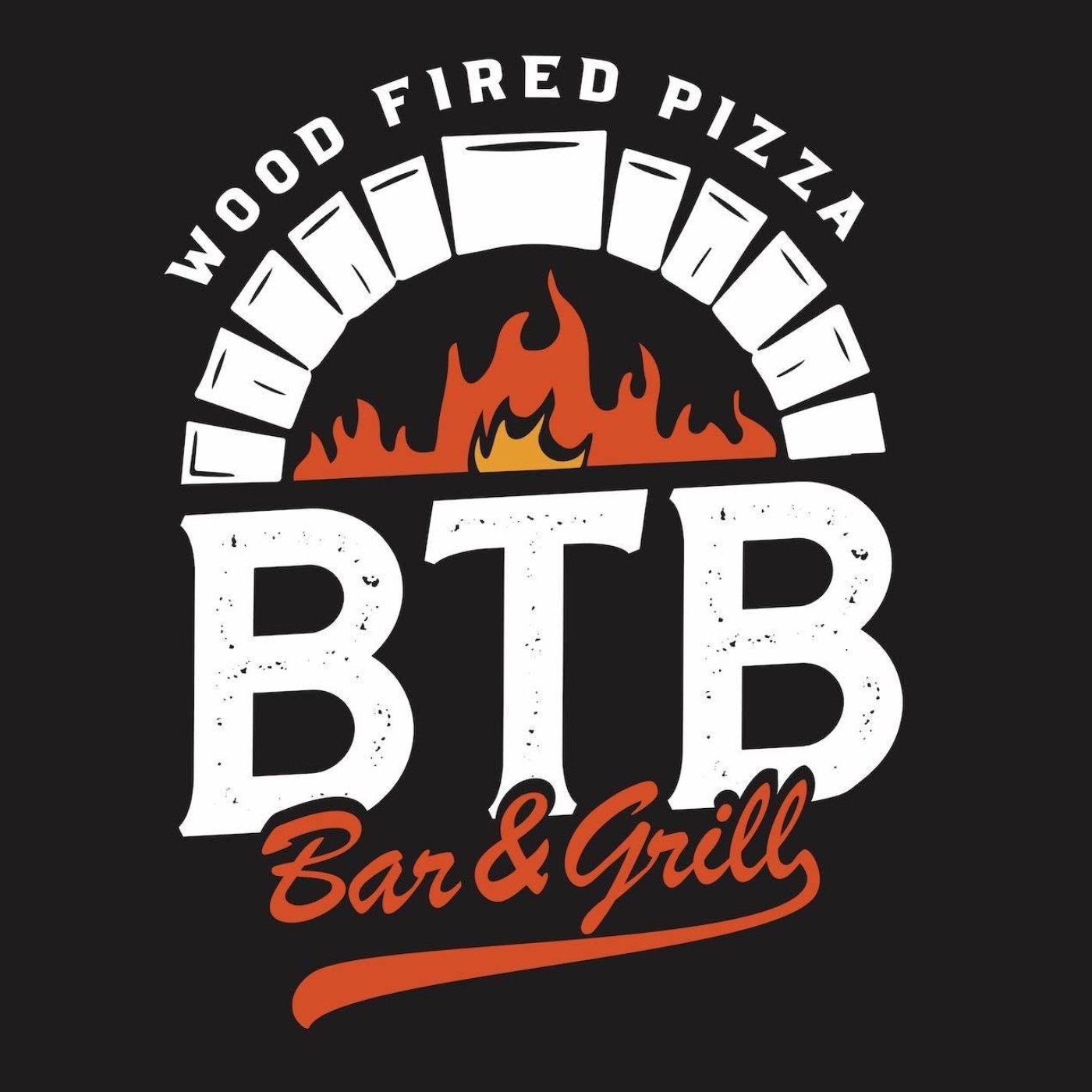 BTB Wood fired Pizza Bar & Grill logo